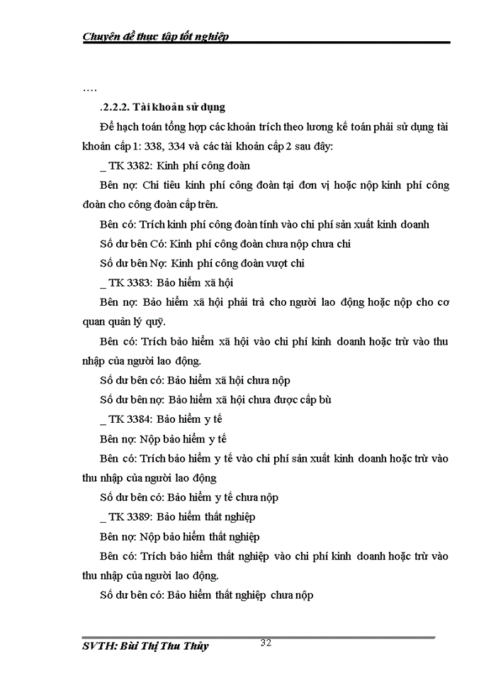 image for page Kế toán tiền lương và các khoản trích theo lương tại Công ty trách nhiệm hữu hạn thương mại và dịch vụ Bình An