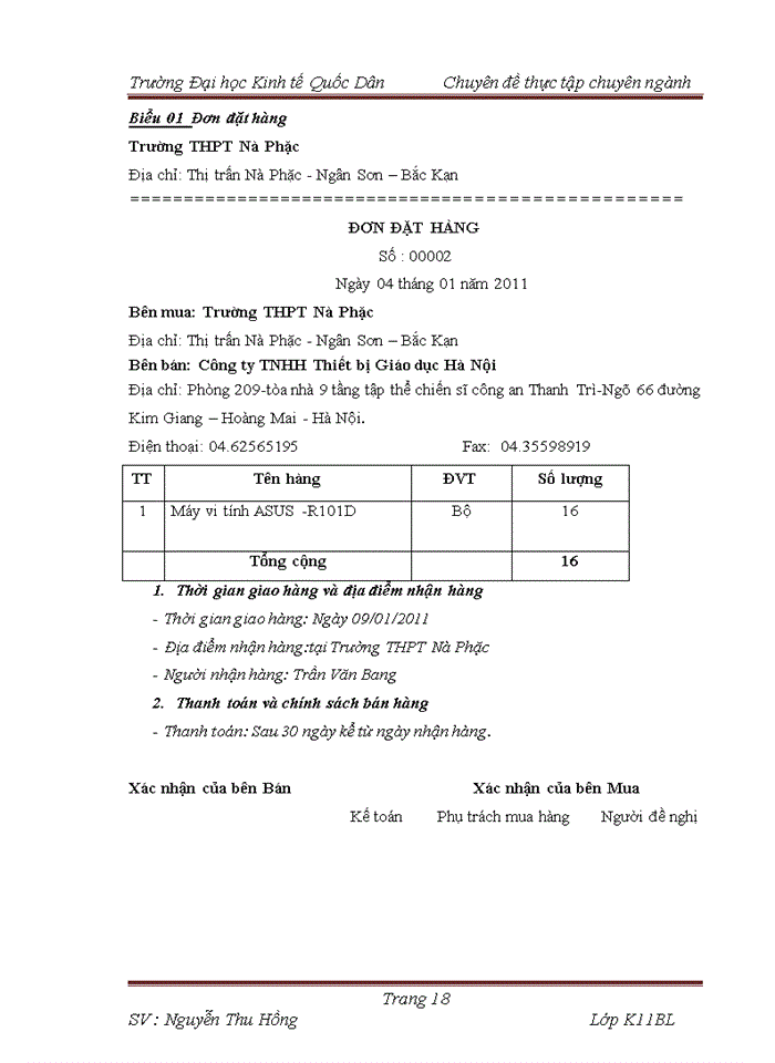 image for page Hoàn thiện kế toán bán hàng tại Công ty TNHH Thiết bị giáo dục Hà Nội
