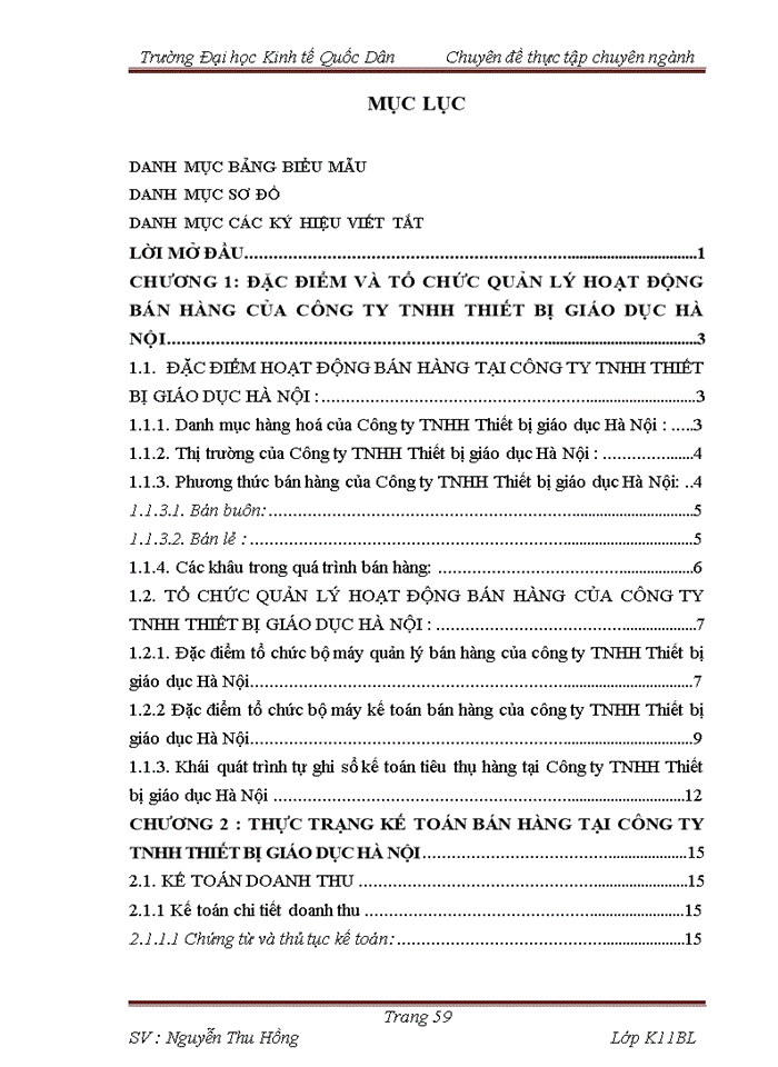 image for page Hoàn thiện kế toán bán hàng tại Công ty TNHH Thiết bị giáo dục Hà Nội