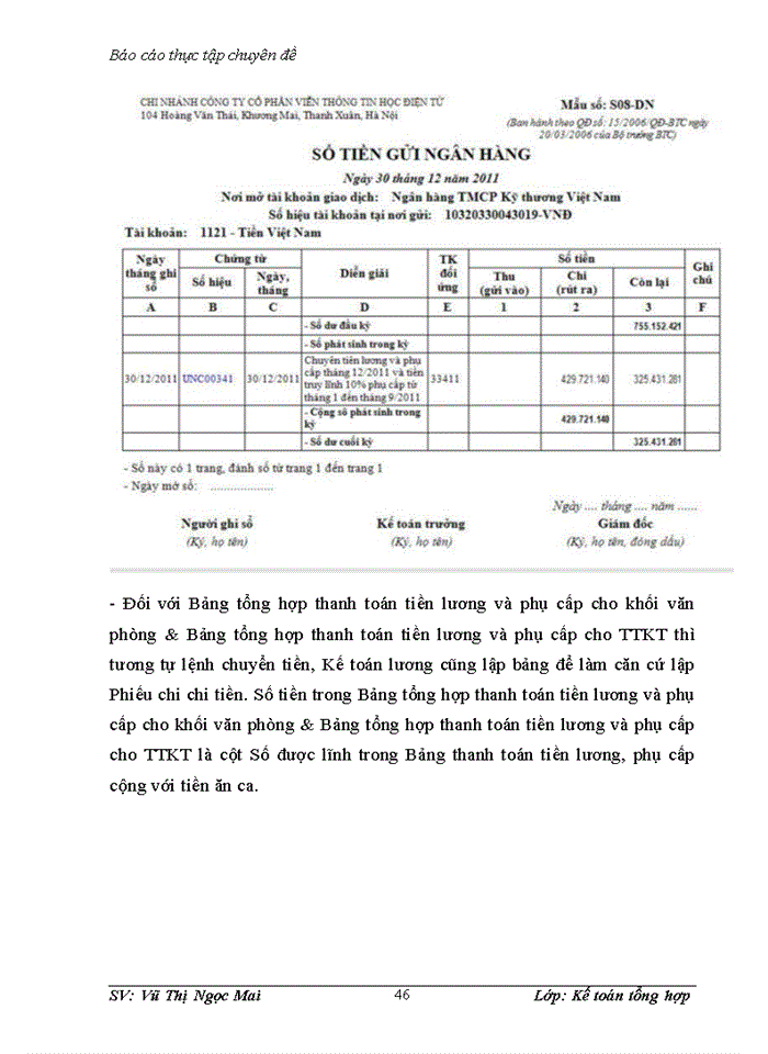 image for page Hoàn thiện kế toán tiền lương và các khoản trích theo lương tại Chi nhánh Công ty Cổ phần Viễn thông Tin học Điện tử