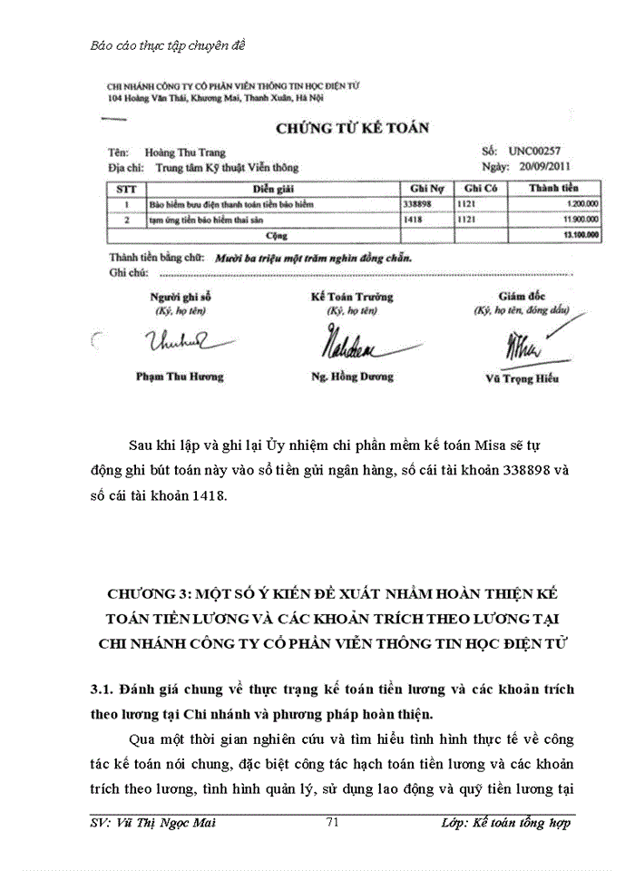 image for page Hoàn thiện kế toán tiền lương và các khoản trích theo lương tại Chi nhánh Công ty Cổ phần Viễn thông Tin học Điện tử