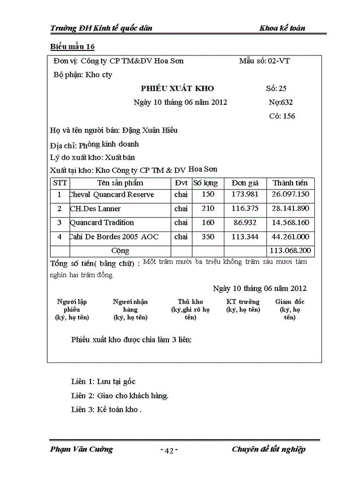 image for page Hoàn thiện kế toán bán hàng và xác định kết quả bán hàng tại Công ty Cổ Phần Thương Mại và Dịch Vụ Hoa Sơn