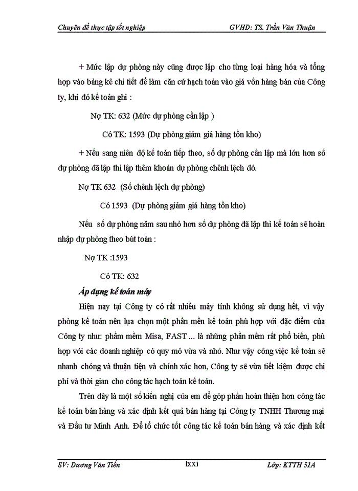 image for page Hoàn thiện kế toán bán hàng và xác định kết quả bán hàng tại Công ty TNHH Thương mại và Đầu tư Minh Anh