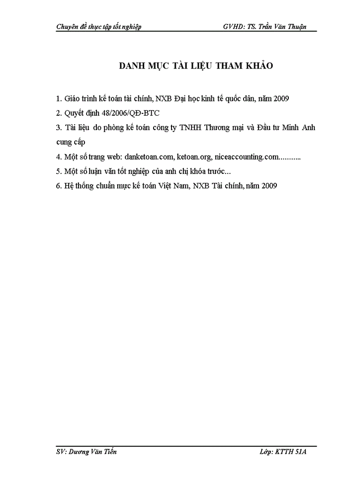 image for page Hoàn thiện kế toán bán hàng và xác định kết quả bán hàng tại Công ty TNHH Thương mại và Đầu tư Minh Anh