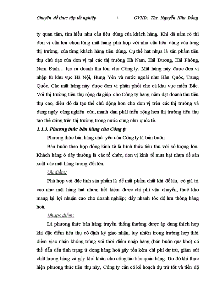 image for page Hoàn thiện Kế toán bán hàng tại Công ty TNHH Thương Mại và Xuất nhập khẩu Thịnh Phát