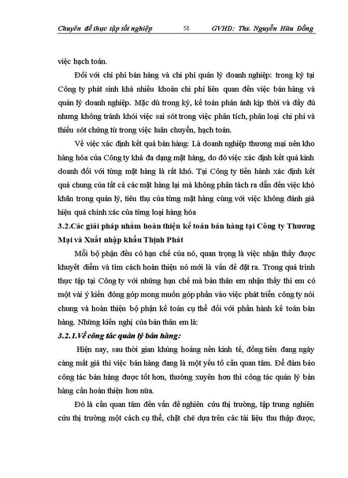 image for page Hoàn thiện Kế toán bán hàng tại Công ty TNHH Thương Mại và Xuất nhập khẩu Thịnh Phát
