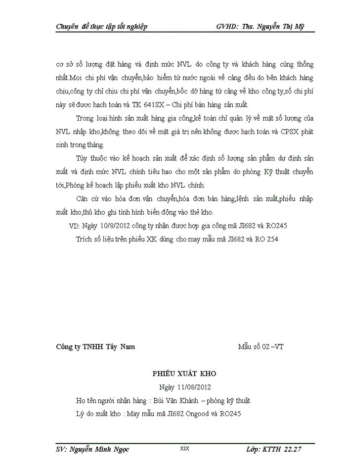 image for page Hoàn thiện công tác kế toán  chi phí sản xuất và tính giá thành sản phẩm tại Công ty TNHH Tây Nam