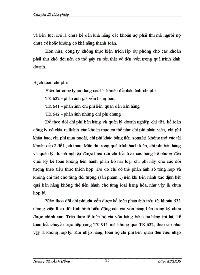 image for page Hoàn thiện kế toán doanh thu, chi phí và xác định kết quả kinh doanh tại Chi nhánh Công ty TNHH Thương mại T.C