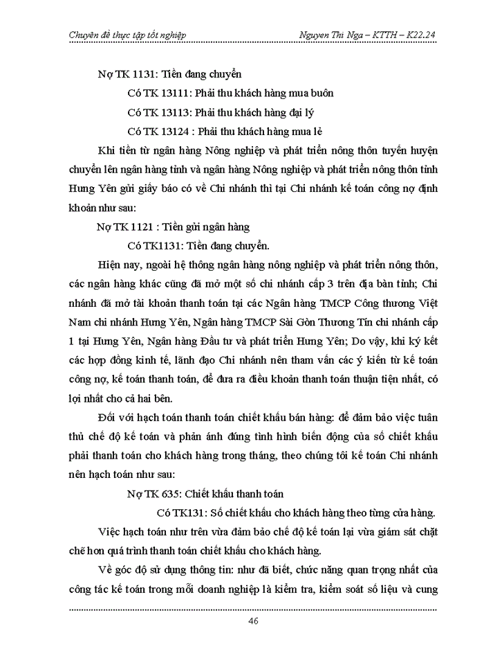 image for page Hoàn thiện kế toán thanh toán với khách hàng tại Chi nhánh Xăng dầu Hưng Yên