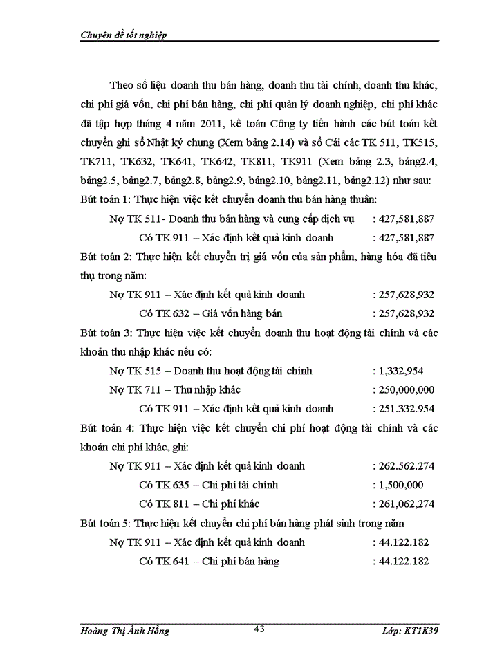 image for page Hoàn thiện kế toán doanh thu, chi phí và xác định kết quả kinh doanh tại Chi nhánh Công ty TNHH Thương mại T.C