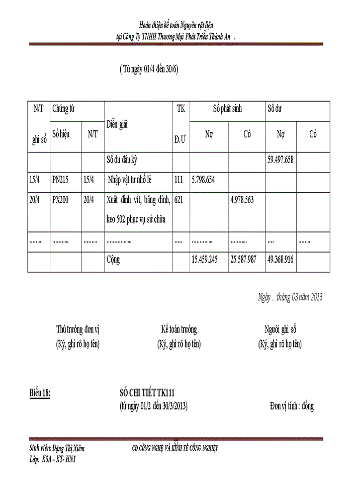 image for page Hoàn thiện kế toán Nguyên vật liệu tại Công Ty TNHH Thương Mại Phát Triển Thành An