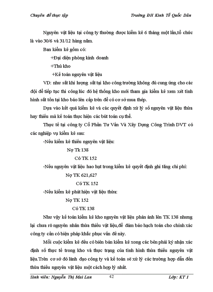 image for page Kế toán nguyên vật liệu tại Công Ty Cổ Phần Tư Vấn Và Xây Dựng Công Trình DVT