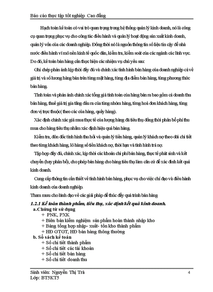 image for page Kế toán bán hàng (tiêu thụ SP) và xác định kết quả kinh doanh tại Doanh nghiệp tư nhân đầu tư thương mại dịch vụ Long Việt