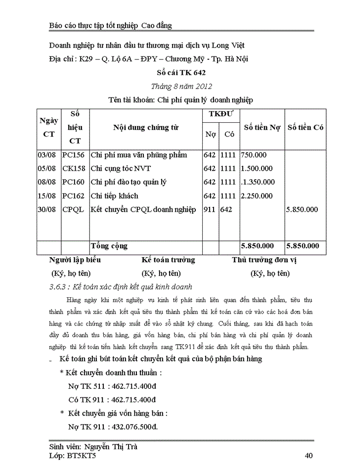 image for page Kế toán bán hàng (tiêu thụ SP) và xác định kết quả kinh doanh tại Doanh nghiệp tư nhân đầu tư thương mại dịch vụ Long Việt