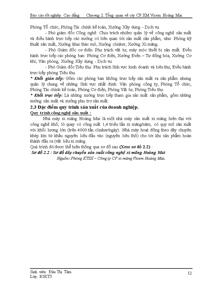 image for page Kế toán kế toán nguyên vật liệu tại công ty CP xi măng Vicem Hoàng Mai