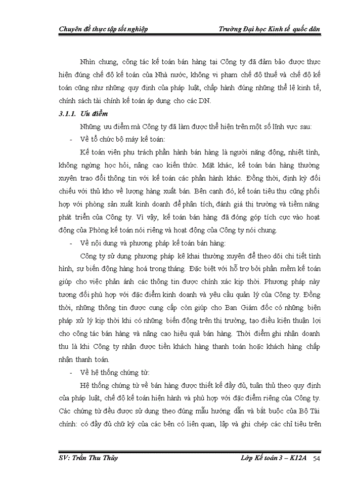 image for page Hoàn thiện kế toán bán hàng và xác định kết quả kinh doanh tại Công ty TNHH thương mại dịch vụ và đầu tư Nhất Long