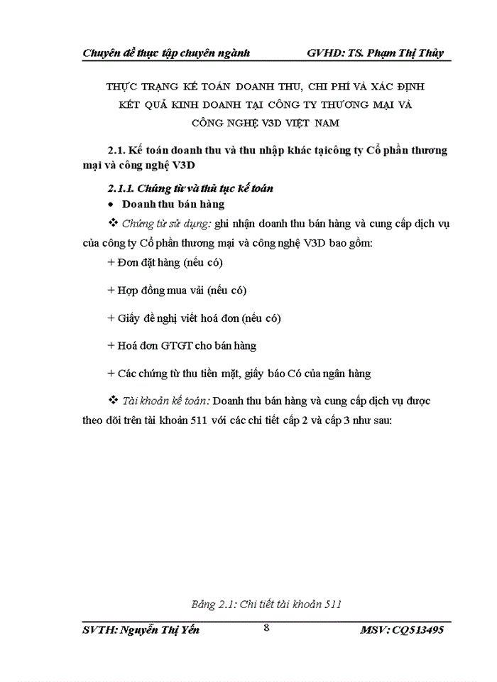 image for page Hoàn thiện kế toán doanh thu, chi phí và xác định kết quả kinh doanh tại công ty Cổ phần Công nghệ V3D Việt Nam