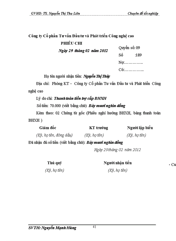 image for page Hoàn thiện kế toán tiền lương và các khoản trích theo lương tại công ty cổ phần tư vấn đầu tư và phát triển công nghệ cao