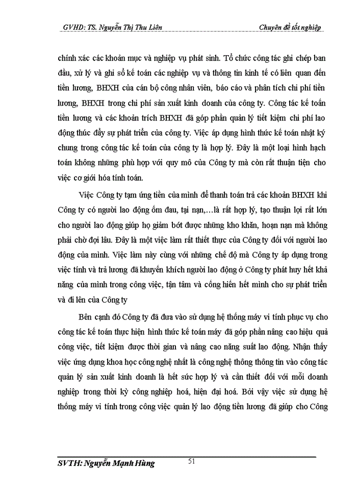 image for page Hoàn thiện kế toán tiền lương và các khoản trích theo lương tại công ty cổ phần tư vấn đầu tư và phát triển công nghệ cao