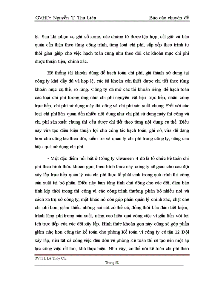 image for page Hoàn thiện kế toán chi phí sản xuất và tính giá thành sản phẩm tại Công ty Cổ phần điện nước lắp máy và xây dựng - Viwaseen 4
