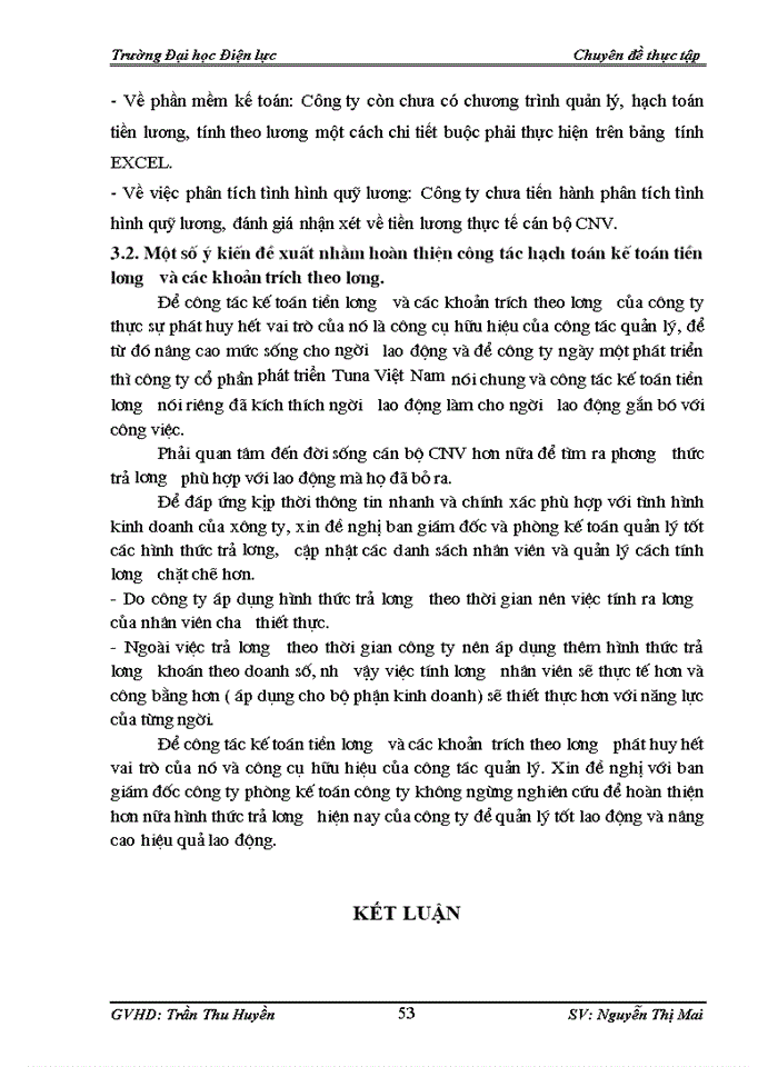 image for page Kế toán tiền lương và các khoản trích theo lương tại công ty cổ phần phát triển Tuna Việt Nam