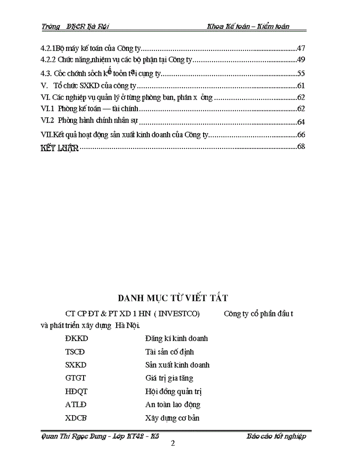 image for page Nghiên cứu tổ chức quản lý tại Công ty cổ phần đầu tư và phát triển xây dựng 1 Hà Nội