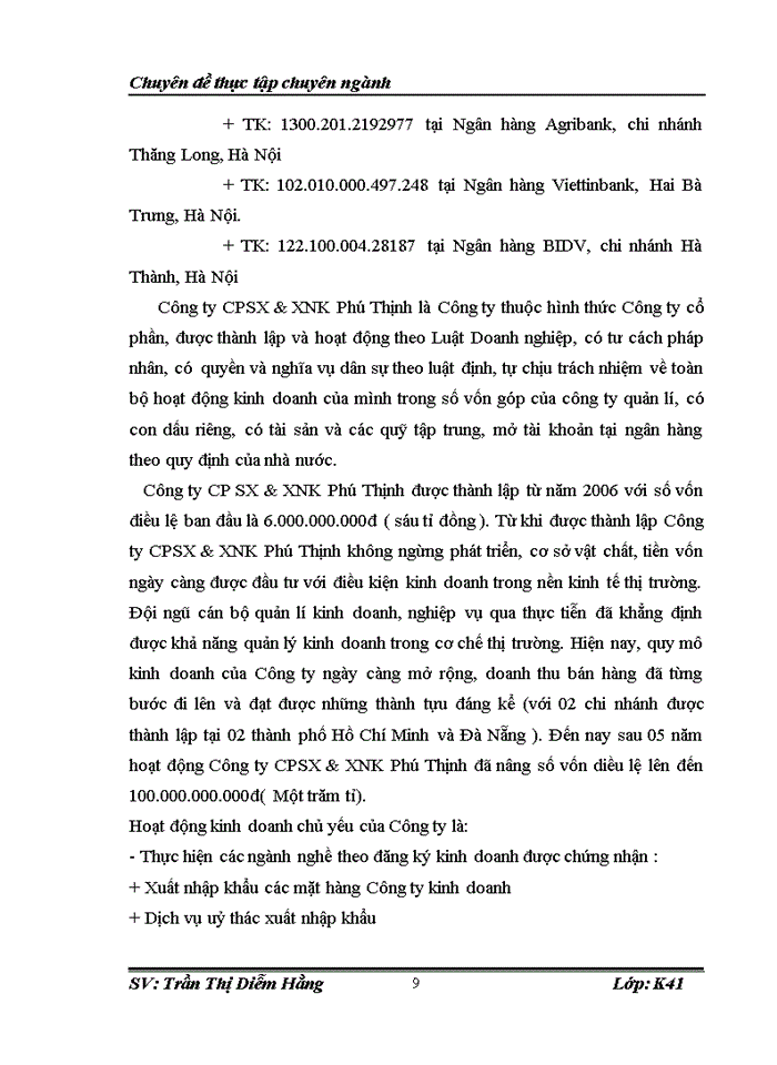 image for page Hoàn thiện kế toán doanh thu, chi phí và xác định kết quả kinh doanh tại Công ty Cổ Phần Sản Xuất & Xuất Nhập Khẩu Phú Thịnh