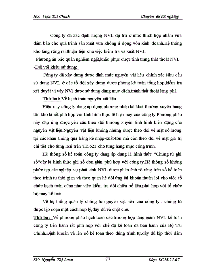 image for page Kế toán nguyên vật liệu tại Công Ty Cổ Phần trắc địa bản đồ Hà Nội