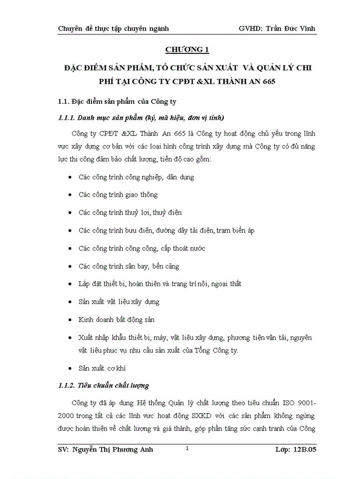 image for page Hoàn thiện kế toán chi phí sản xuất và tính giá thành sản phẩm xây lắp tại công ty cổ phần đầu tư và xây lắp thành an 665