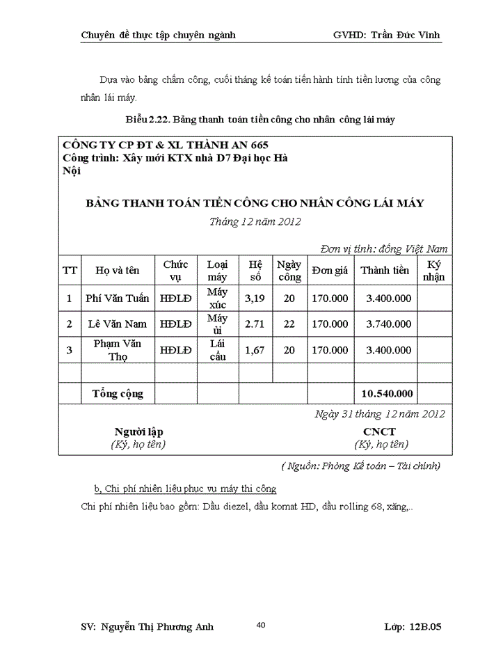 image for page Hoàn thiện kế toán chi phí sản xuất và tính giá thành sản phẩm xây lắp tại công ty cổ phần đầu tư và xây lắp thành an 665