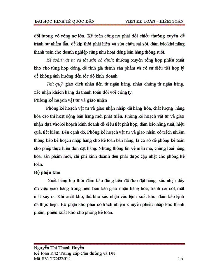 image for page Hoàn thiện kế toán bán hàng và xác định kết quả kinh doanh tại Công ty Cổ phần tư vấn đầu tư xây dựng Hưng Phát