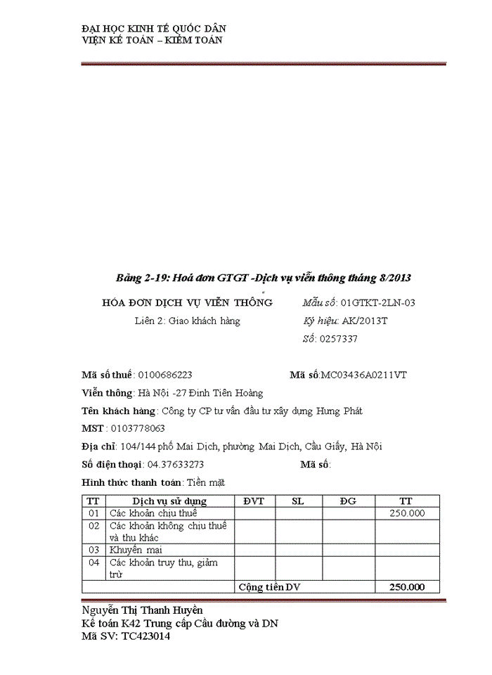 image for page Hoàn thiện kế toán bán hàng và xác định kết quả kinh doanh tại Công ty Cổ phần tư vấn đầu tư xây dựng Hưng Phát