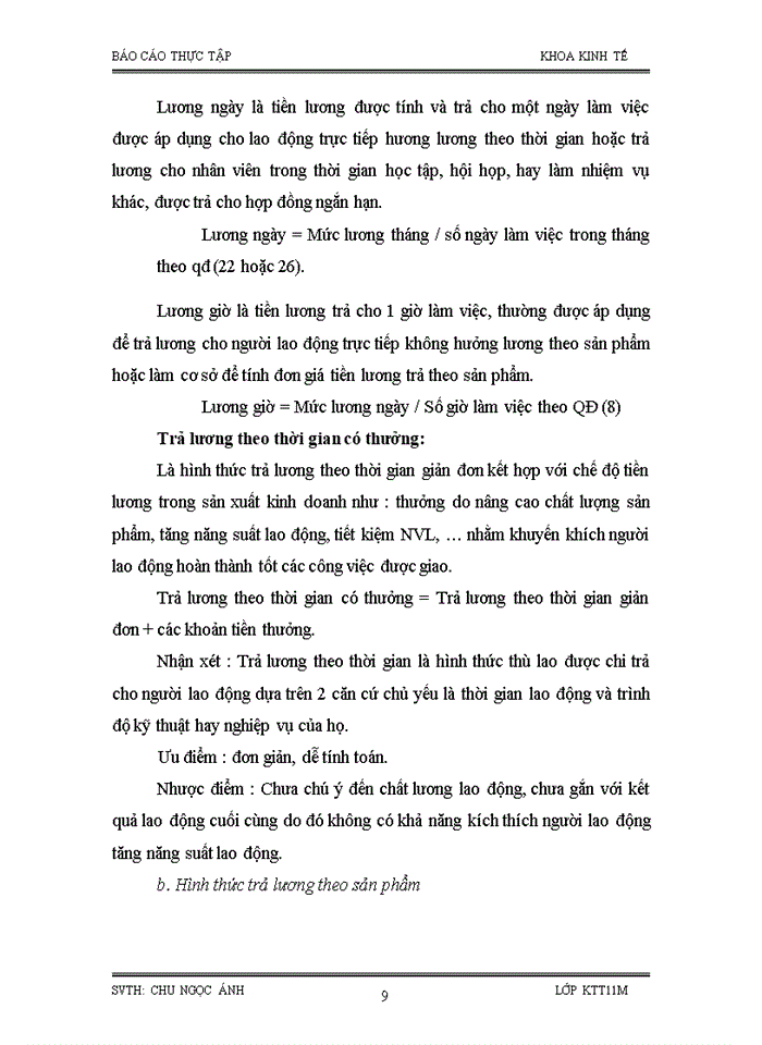 image for page Kế toán tiền lương và các khoản trích theo lương tại Xí nghiệp than 917