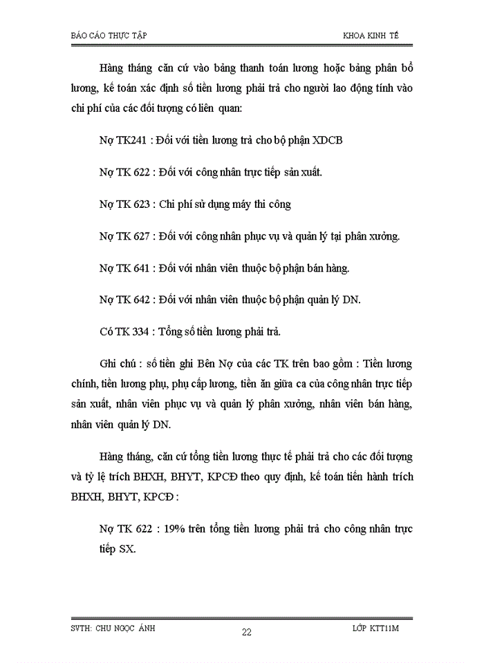 image for page Kế toán tiền lương và các khoản trích theo lương tại Xí nghiệp than 917