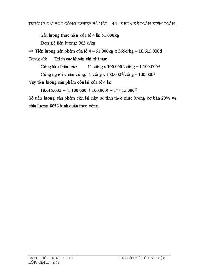 image for page Kế toán tiền lương và các khoản trích theo lương tại Chi nhánh muối Vĩnh Ngọc