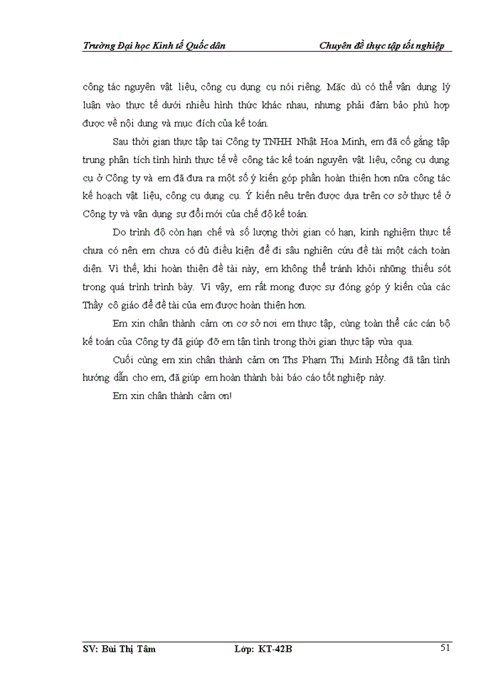 image for page Kế toán nguyên vật liệu, công cụ, dụng cụ tại Công ty TNHH Nhật Hoa Minh