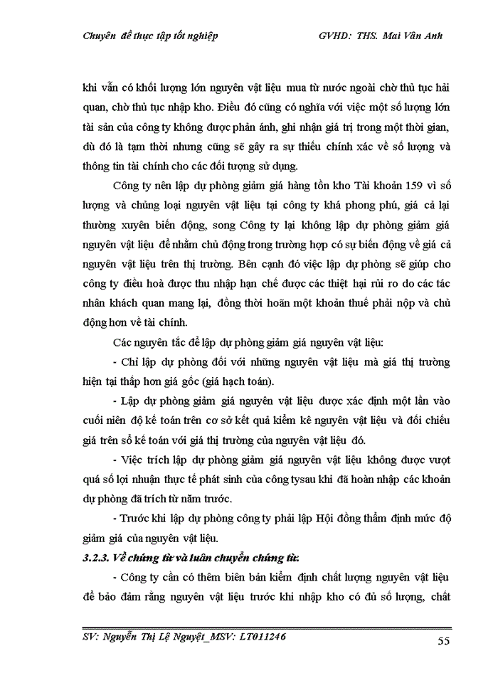 image for page Hoàn thiện kế toán nguyên vật liệu tại công ty Cổ phần Viglacera Hà Nội