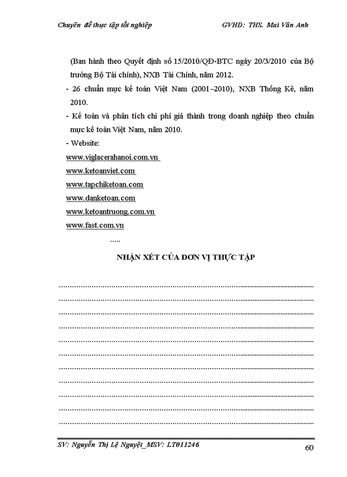 image for page Hoàn thiện kế toán nguyên vật liệu tại công ty Cổ phần Viglacera Hà Nội