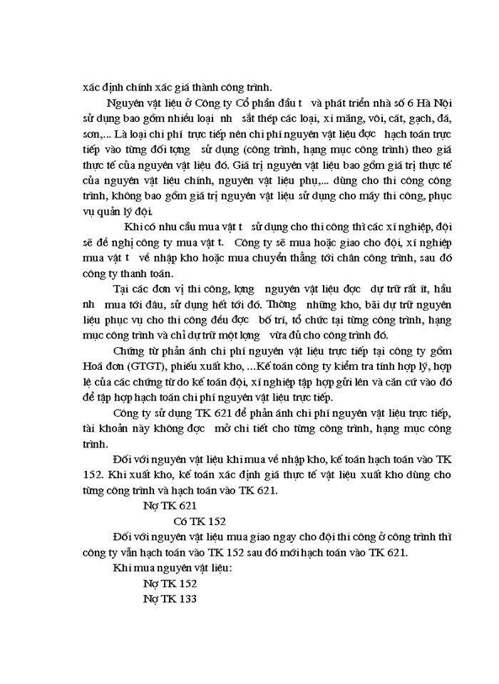 image for page Hoàn thiện kế toán tập hợp chi phí sản xuất và tính giá thành sản phẩm xây lắp tại Công ty cổ phần đầu tư và phát triển nhà số 6 Hà Nội