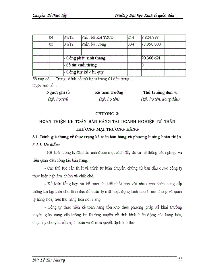 image for page Hoàn thiện kế toán bán hàng tại Doanh nghiệp tư nhân Thương Mại Trường Hằng