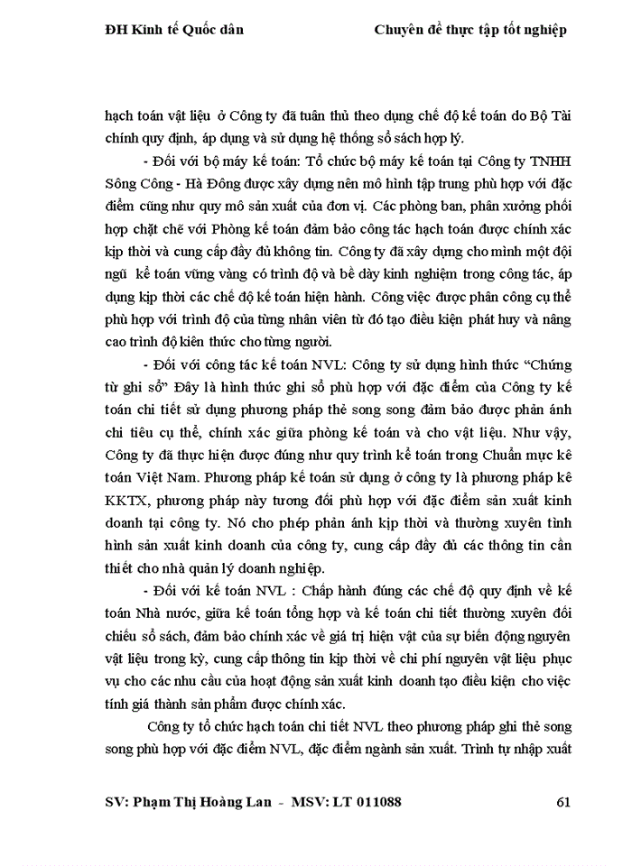 image for page Hoàn thiện kế toán nguyên vật liệu tại công ty TNHH SÔNG CÔNG – HÀ ĐÔNG