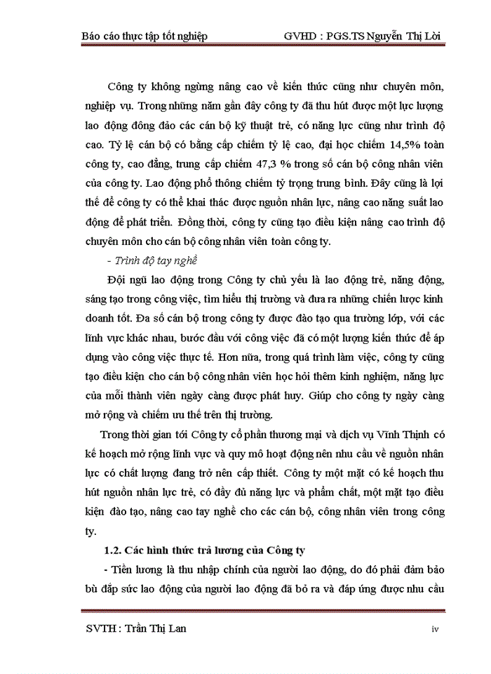 image for page Hoàn thiện kế toán lao động tiền lương và các khoản trích theo lương tại công ty Cổ phần thương mại và Dịch vụ Vĩnh Thịnh
