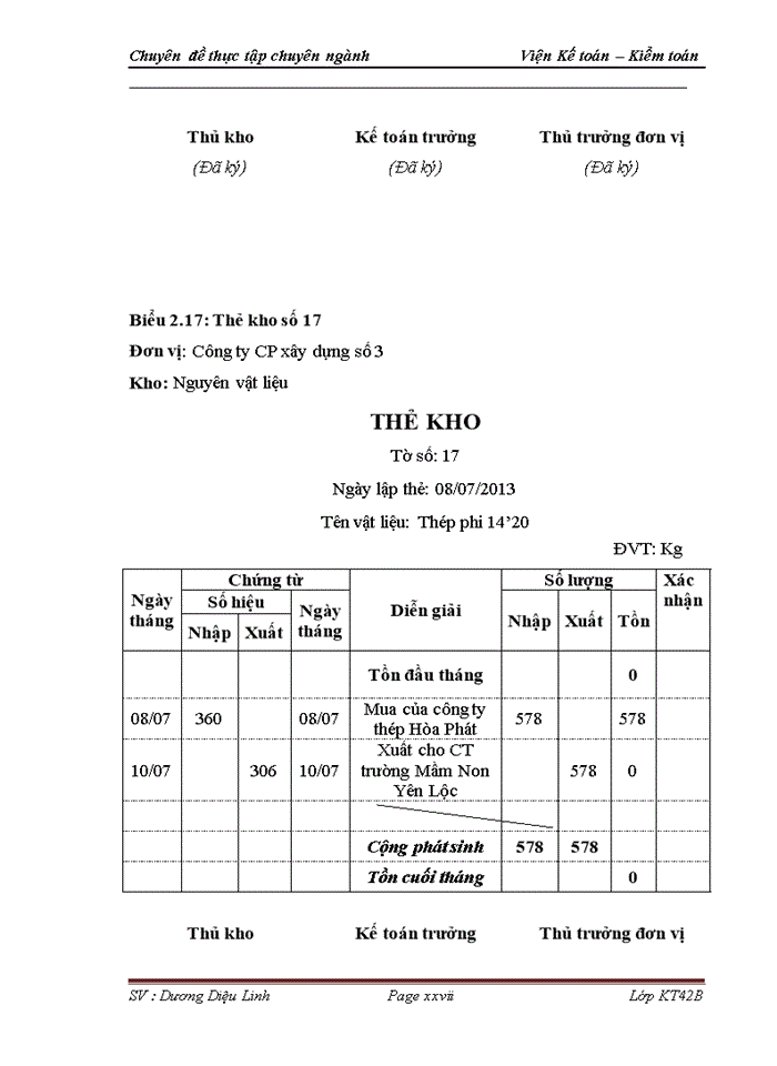 image for page Hoàn thiện kế toán nguyên vật liệu tại Công ty Cổ phần Xây dựng số 3