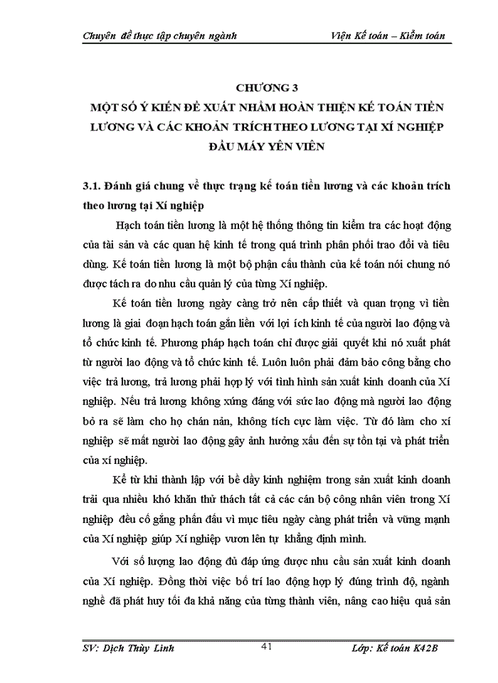 image for page Hoàn thiện kế toán tiền lương và các khoản trích theo lương tại Xí nghiệp Đầu máy Yên Viên