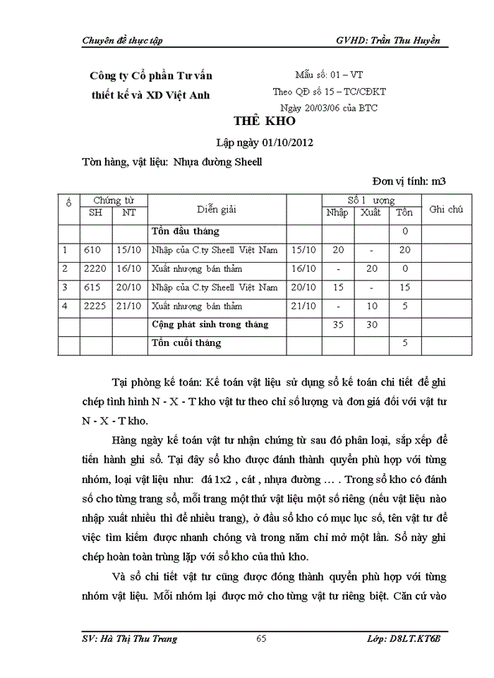 image for page Hoàn thiện công tác kế toán nguyên vật liệu tại công ty cổ phần Tư vấn Thiết kế và Xây dựng Việt Anh