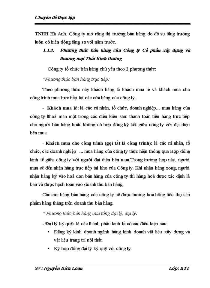 image for page Hoàn thiện kế toán bán hàng và xác định  kết quả bán hàng tại Công ty Cổ phần xây dựng và thương mại Thái Bình Dương