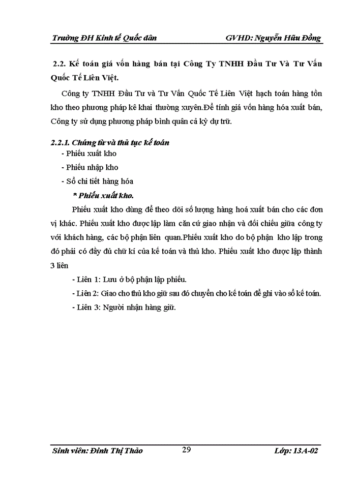 image for page Hoàn thiện kế toán bán hàng tại Công Ty TNHH Đầu Tư Và Tư Vấn Quốc Tế Liên Việt