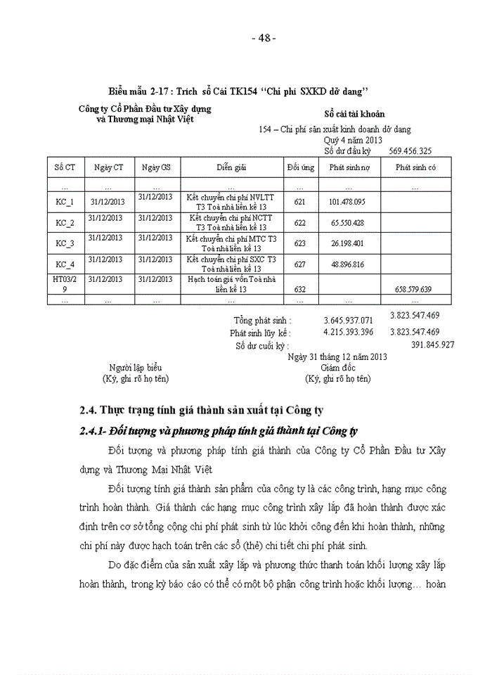 image for page Hoàn thiện kế toán chi phí sản xuất và tính giá thành sản phẩm tại Công ty Cổ phần Đầu tư Xây dựng và Thương mại Nhật Việt