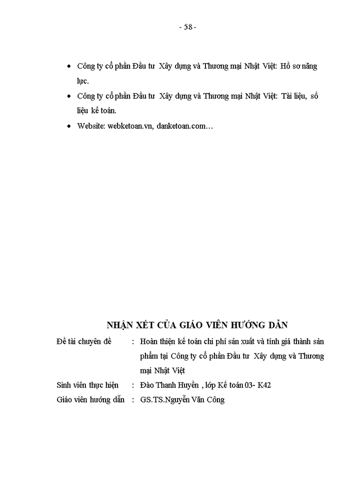 image for page Hoàn thiện kế toán chi phí sản xuất và tính giá thành sản phẩm tại Công ty Cổ phần Đầu tư Xây dựng và Thương mại Nhật Việt