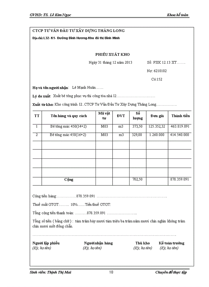 image for page Kế toán tập hợp chi phí và tính giá thành sản phẩm của CTCP Tư vấn Đầu tư xây dựng Thăng Long